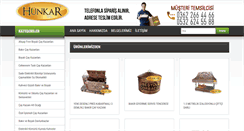 Desktop Screenshot of hunkarcaykazanlari.com